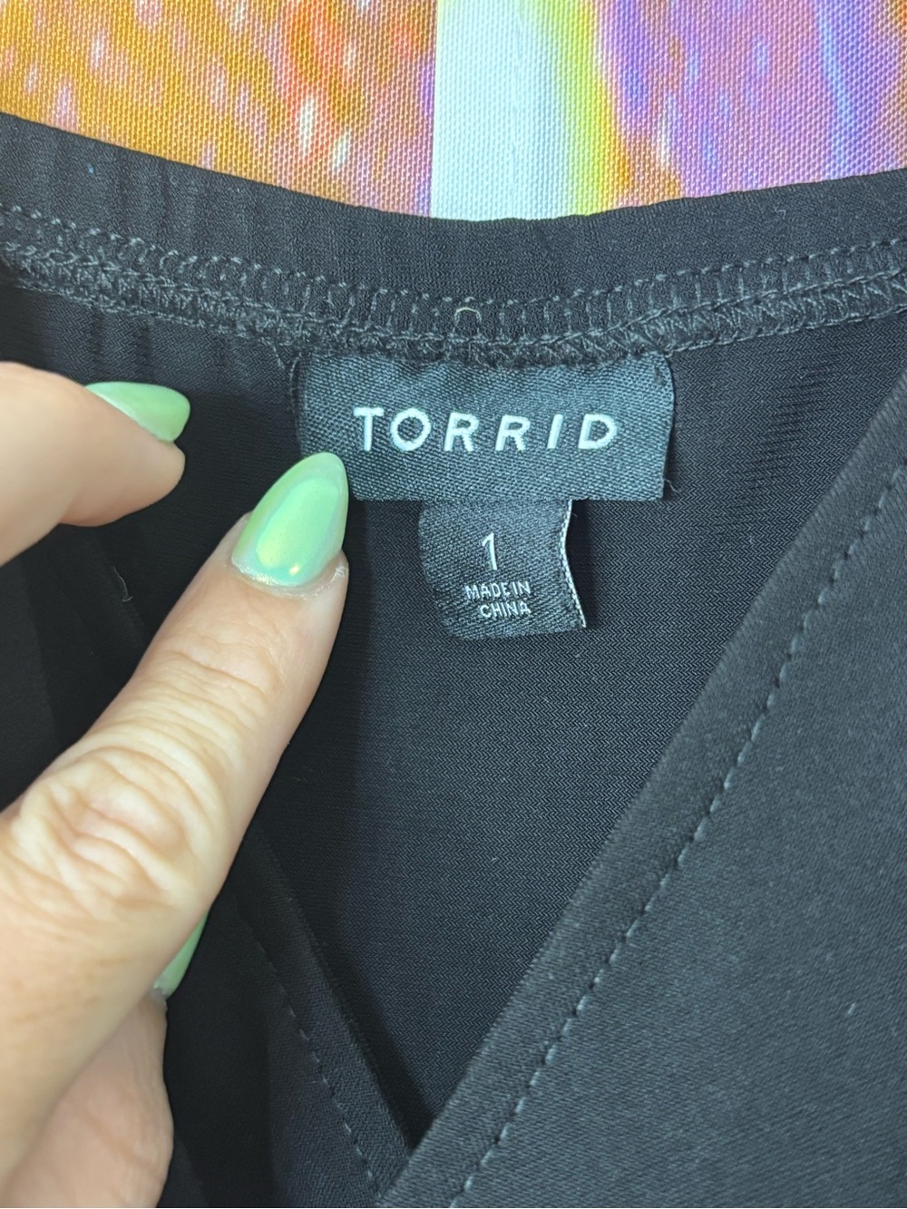 Torrid soft black tank⚡️🖤 NWOT - Picture 3 of 5